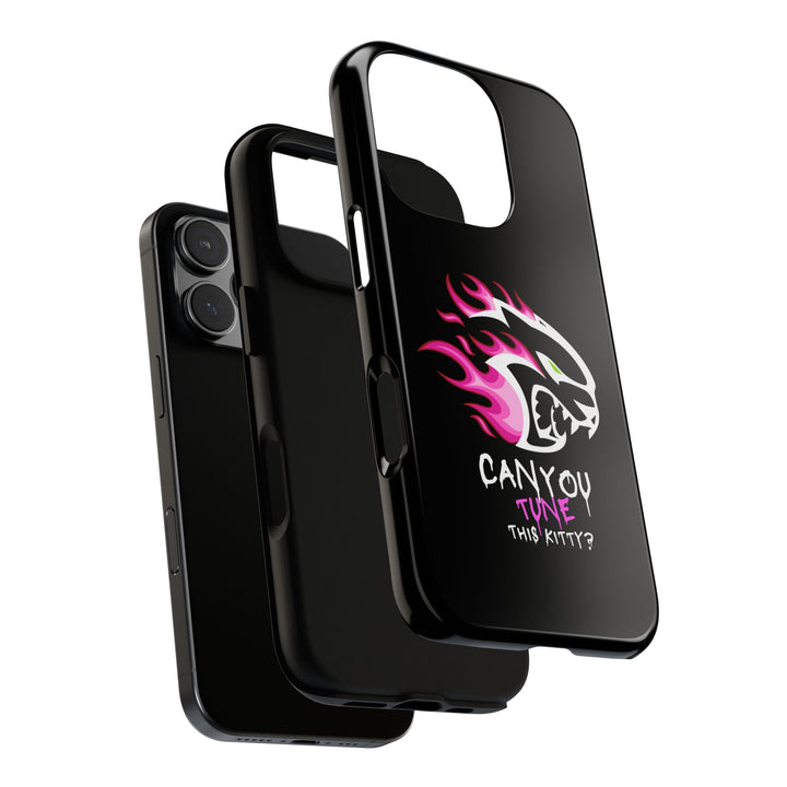"CAN YOU TUNE THIS KITTY?" I Phone 16+ Case