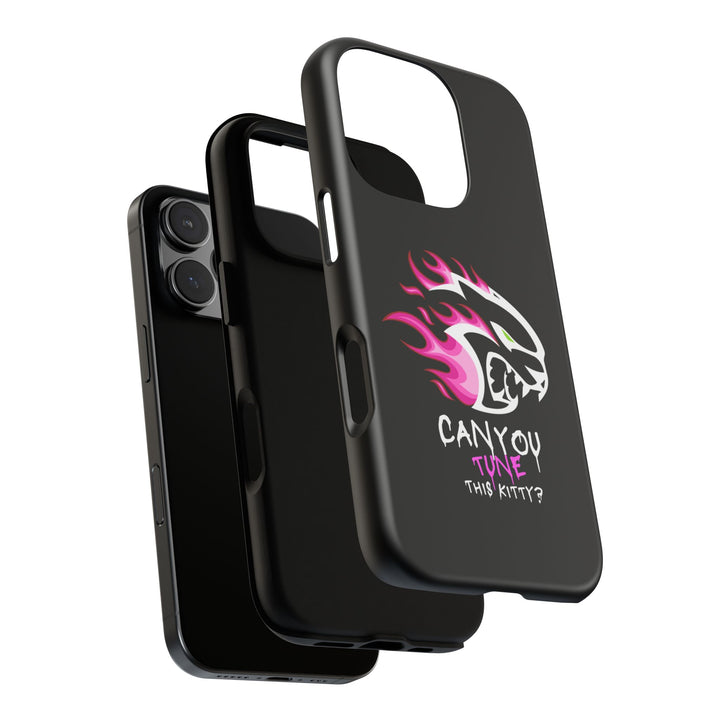 "CAN YOU TUNE THIS KITTY?" I Phone 16+ Case