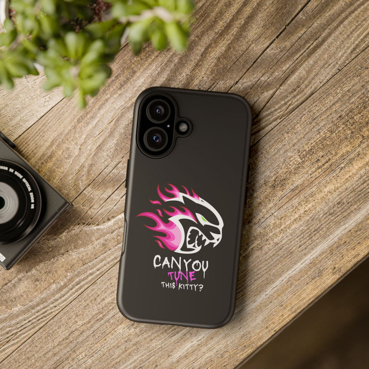 "CAN YOU TUNE THIS KITTY?" I Phone 16+ Case