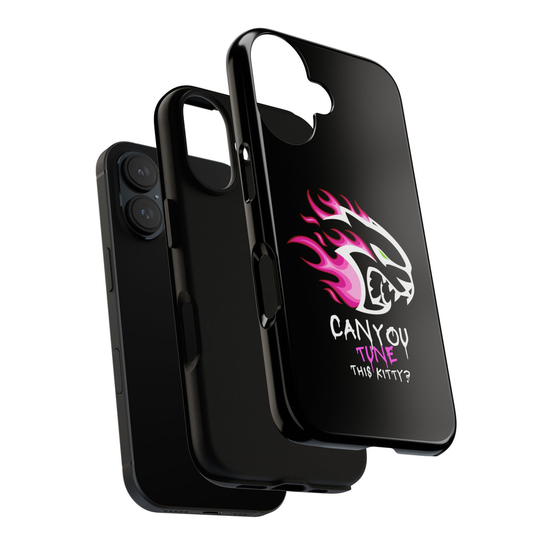 "CAN YOU TUNE THIS KITTY?" I Phone 16+ Case